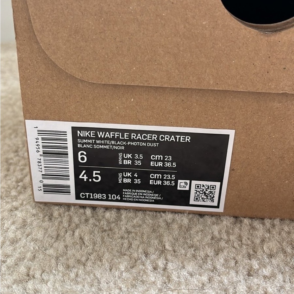 NIB nike waffle racer crater shoes - Picture 5 of 11